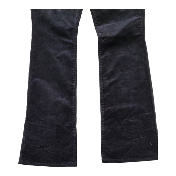 Kut From The Kloth Karen Baby Bootcut  Corduroy black pants /plus size / streach - Picture 7 of 7